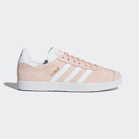 adidas gazelle rosa weiss|adidas gazelle shoes white.